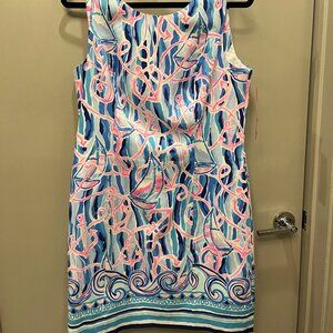 NWT Mila Stretch Shift in Skim Blue
